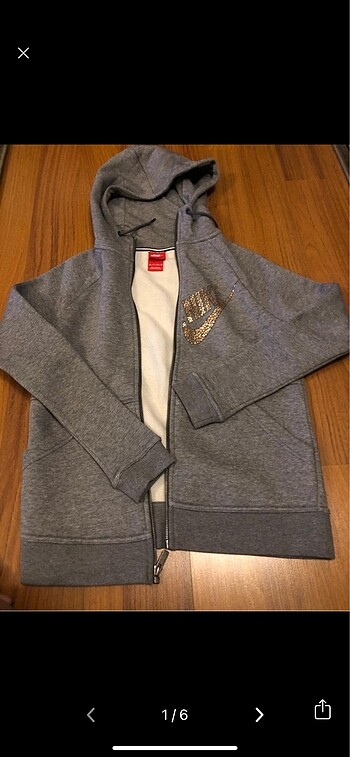 Nike fermuarlı sweat