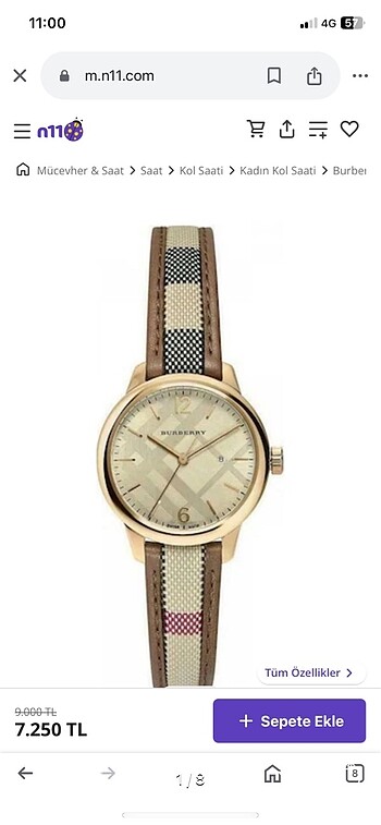 Burberry saat