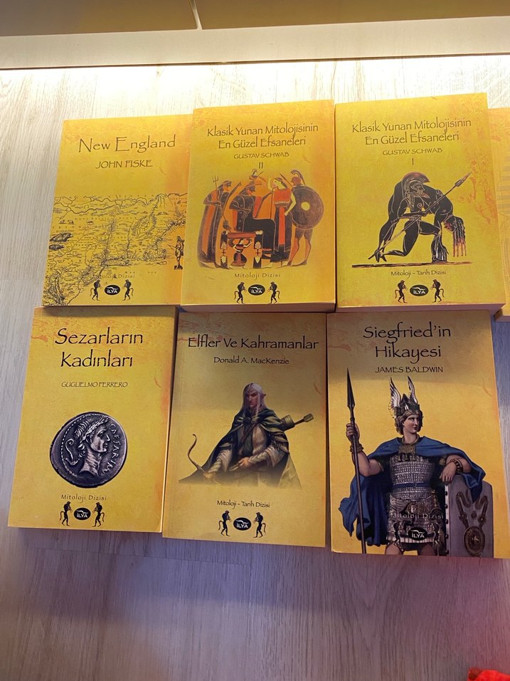 Kitap Seti Mitoloji Dizisi - Antik Çağdan Günümüze Efsaneler - Görsel 3