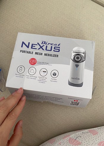 Beden Nexus Taşınabilir Mesh Nebulizatör Beyaz