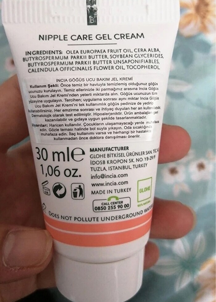 Gögüs ucu bakım kremi - Görsel 2