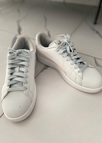 39 Beden beyaz Renk Puma Beyaz Pastel Spor Ayakkabı