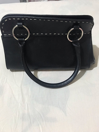  Beden siyah Renk Şık küçük çanta sorunsuzdur en 22 cm boy 14 cm
