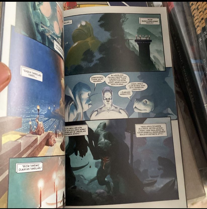 Silver Surfer Ağıt Marvel Çizgi Roman - Görsel 3