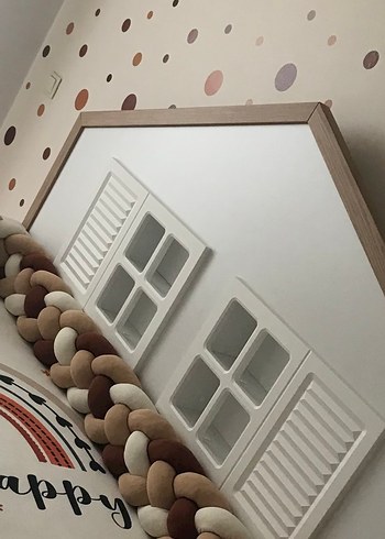 Sevi Bebe örgü yatak korumalığı