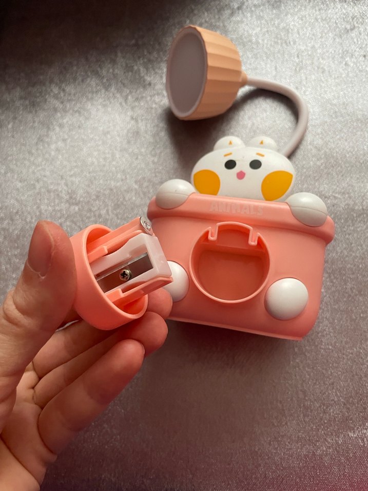 Pembe Pastel Dekoratif Masa Lambası - Görsel 2