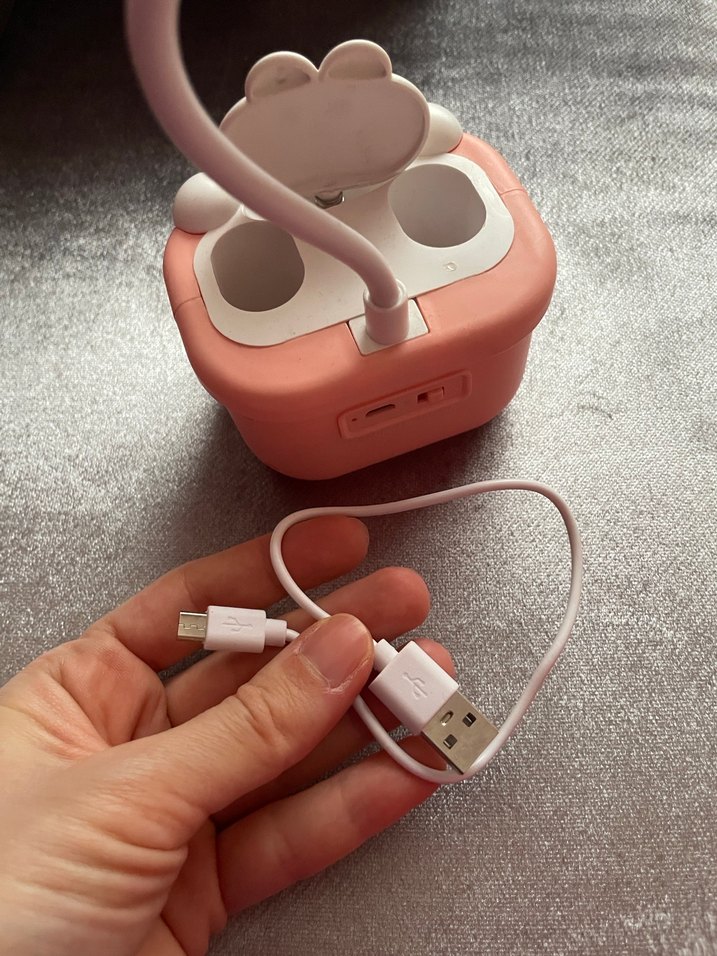 Pembe Pastel Dekoratif Masa Lambası - Görsel 4