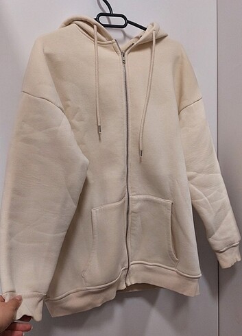 Ambar kapüşonlu sweatshirt 