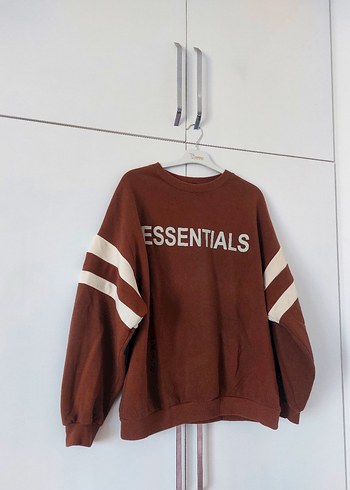 Addax Oversize Kahverengi Sweatshirt
