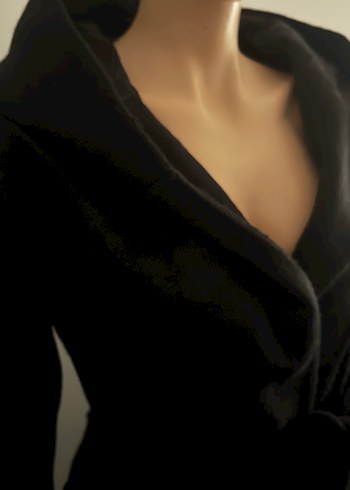 Siyah Kaşe Kaban