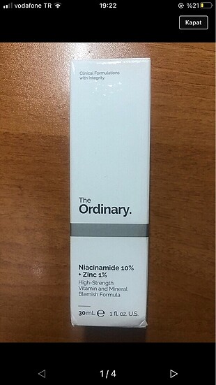 The Ordinary The ordinary niacinamide