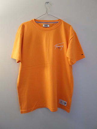 Tommy Jeans Signature Orange Tshirt 