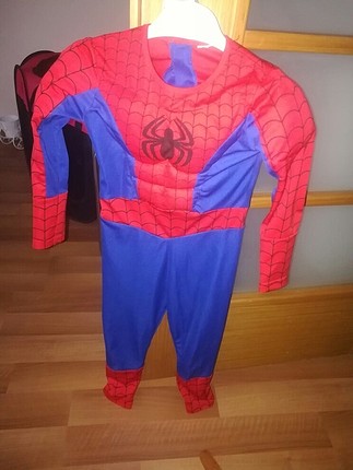 maskeli spidermen kostüm 4-6 yaş