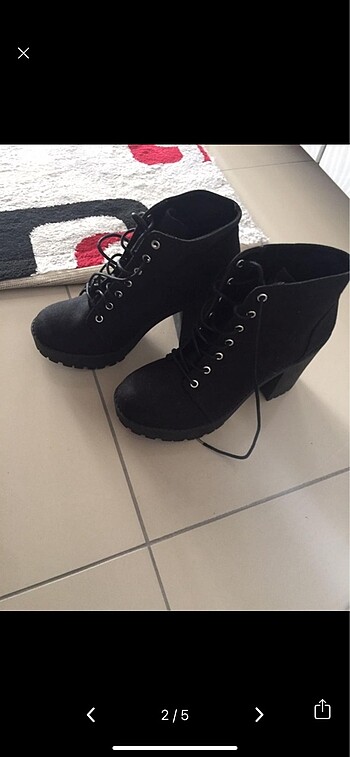 40 Beden siyah Renk H&M bot