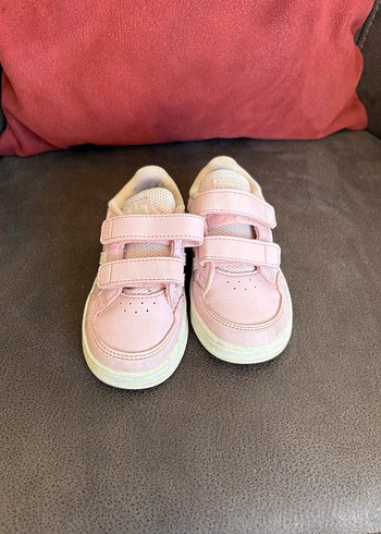 22 Beden pembe Renk Kız Çocuk Pembe Adidas orijinal Spor Ayakkabı
