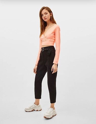 Bershka V yaka tshirt