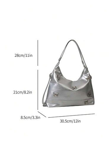 Sheinside Shein kelebekli çanta