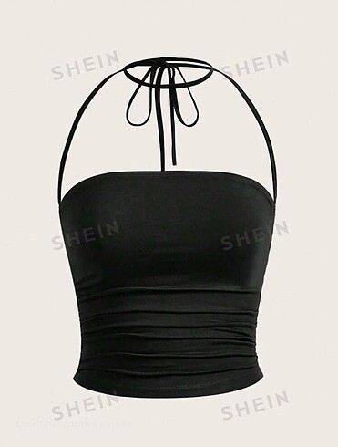 Y2k fairycore siyah crop top