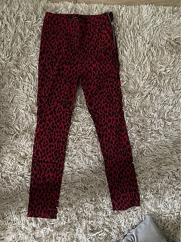 Zara leopar pantolon - Görsel 7