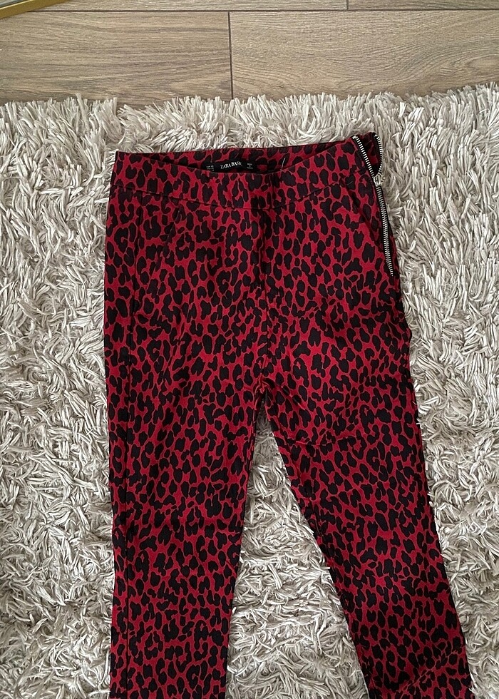 Zara leopar pantolon - Görsel 5