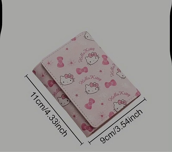 Y2k Hello Kitty Pembe Cüzdan - Görsel 3