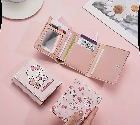 Y2k Hello Kitty Pembe Cüzdan - Görsel 2