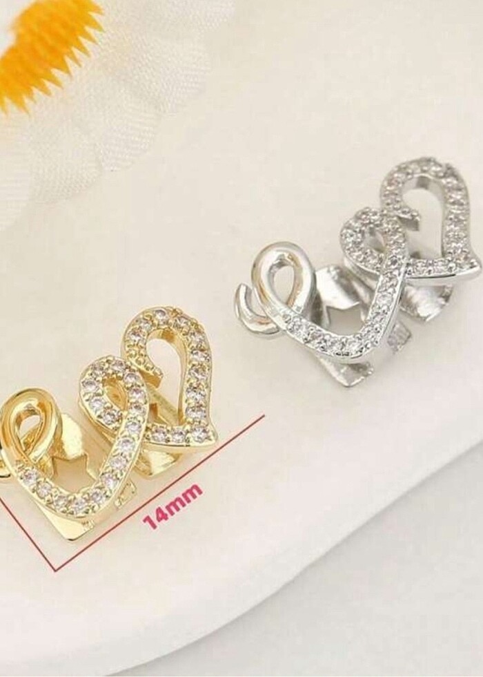 Y2k Hip Hop Gold Rengi Kalpli Taşlı Gems Tooth Grillz Diş Taşı A - Görsel 2