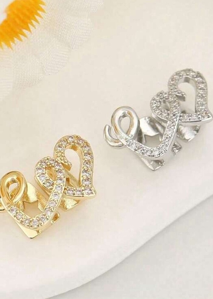 Y2k Hip Hop Gold Rengi Kalpli Taşlı Gems Tooth Grillz Diş Taşı A - Görsel 4