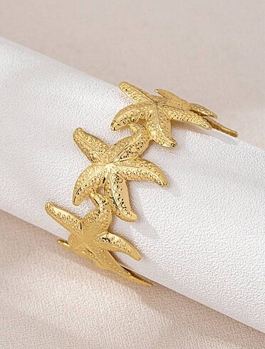 Beden Y2k Gold Rengi Deniz Kabukları Yıldız Ayarlanabilir Pinterest Bi
