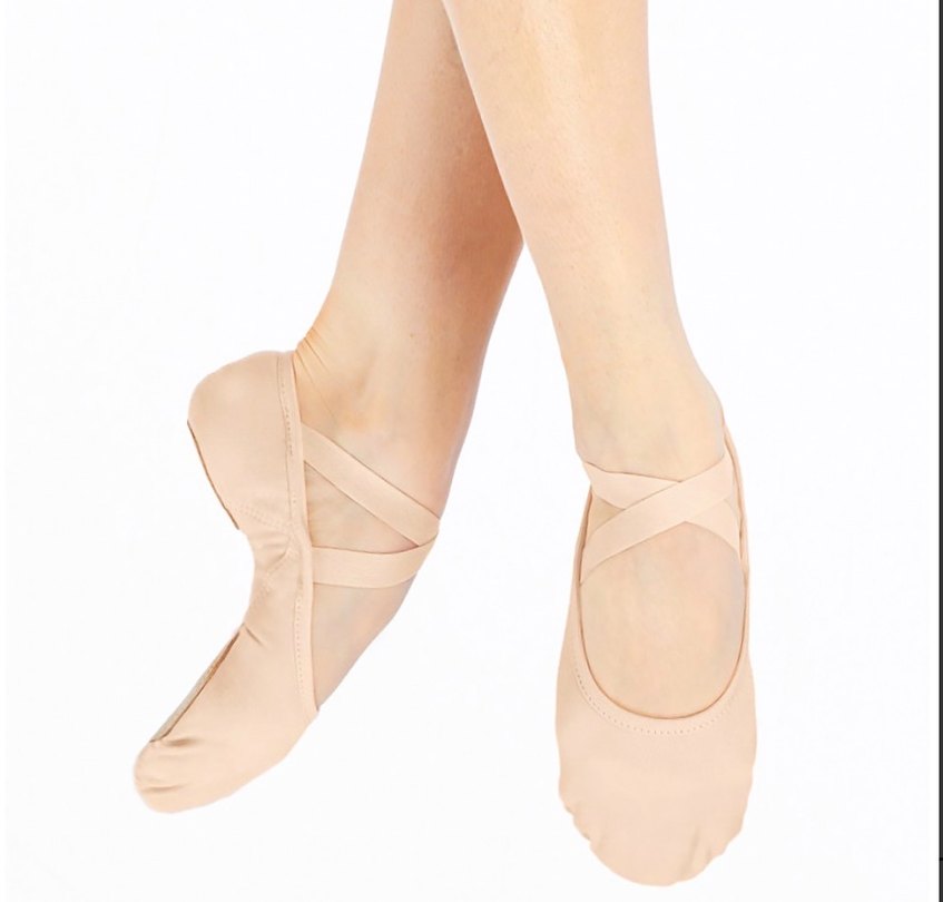 La Saade  Profesyonel Çapraz Lastikli Pembe Bale Ayakkabısı - Görsel 2