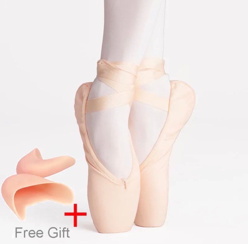 La Saade Profesyonel Bale Ayakkabısı + Silikon Toe Pad Hediyeli - Görsel 2