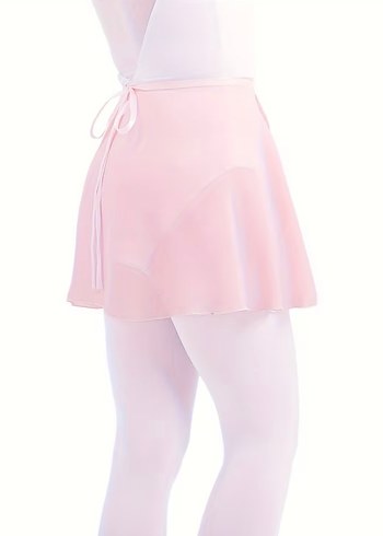 La Saade Pink Ballet Muse Chiffon Skirt  Pembe Şifon Bale Eteği - Görsel 2