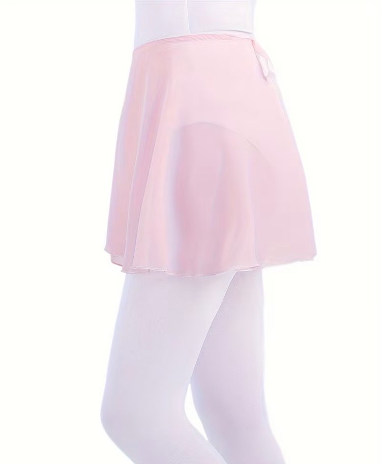 La Saade Pink Ballet Muse Chiffon Skirt  Pembe Şifon Bale Eteği - Görsel 3