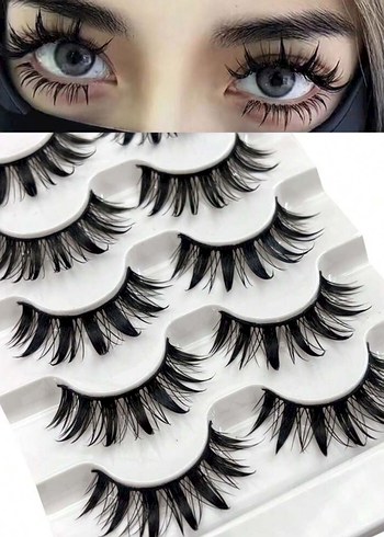 Siyah Takma Kirpik Seti - Görsel 7