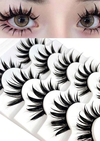 Siyah Takma Kirpik Seti - Görsel 4