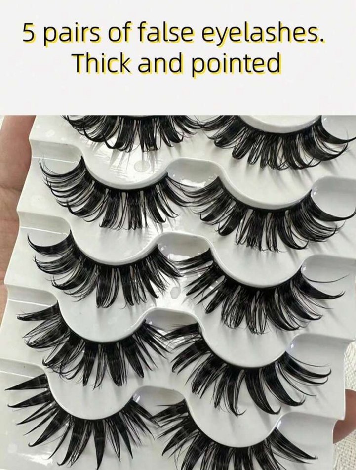 Siyah Takma Kirpik Seti - Görsel 5