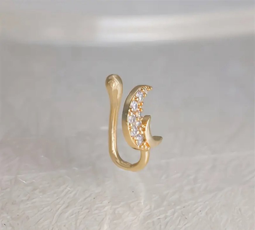 Altın Renkli Ay Figürlü Hızma - Görsel 5