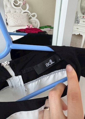 Kadın Siyah Beyaz Bluz - Görsel 2