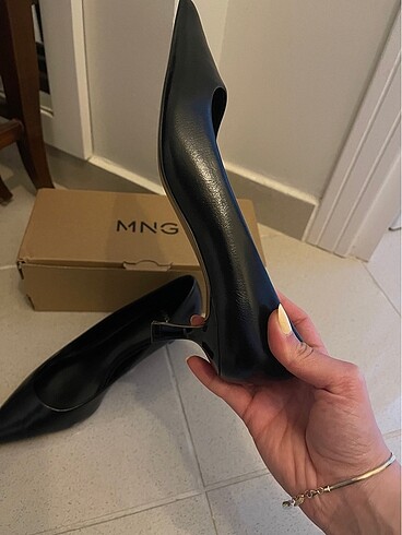 Mango Kısa Topuklu Ayakkabı - Görsel 8