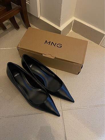 Mango Kısa Topuklu Ayakkabı - Görsel 7