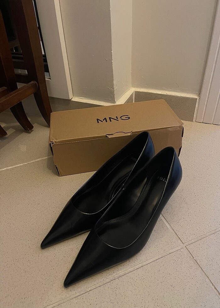 Mango Kısa Topuklu Ayakkabı - Görsel 4