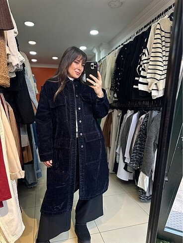 xs Beden Zara uzun mont