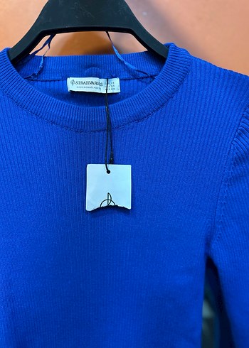 Mavi Kadın İnce Triko Mini Kazak - Görsel 2