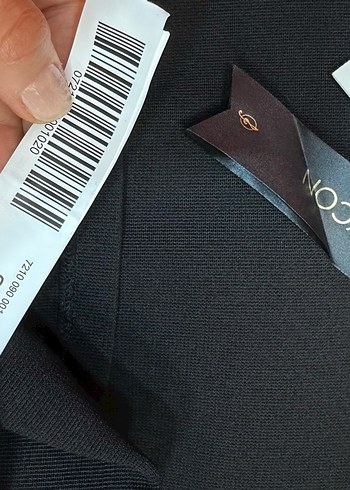 Siyah Midi Kadın Günlük Elbise - Görsel 9