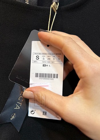 Siyah Midi Kadın Günlük Elbise - Görsel 7