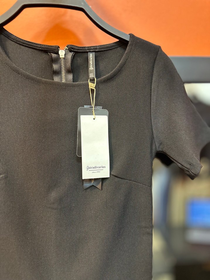 Siyah Midi Kadın Günlük Elbise - Görsel 2