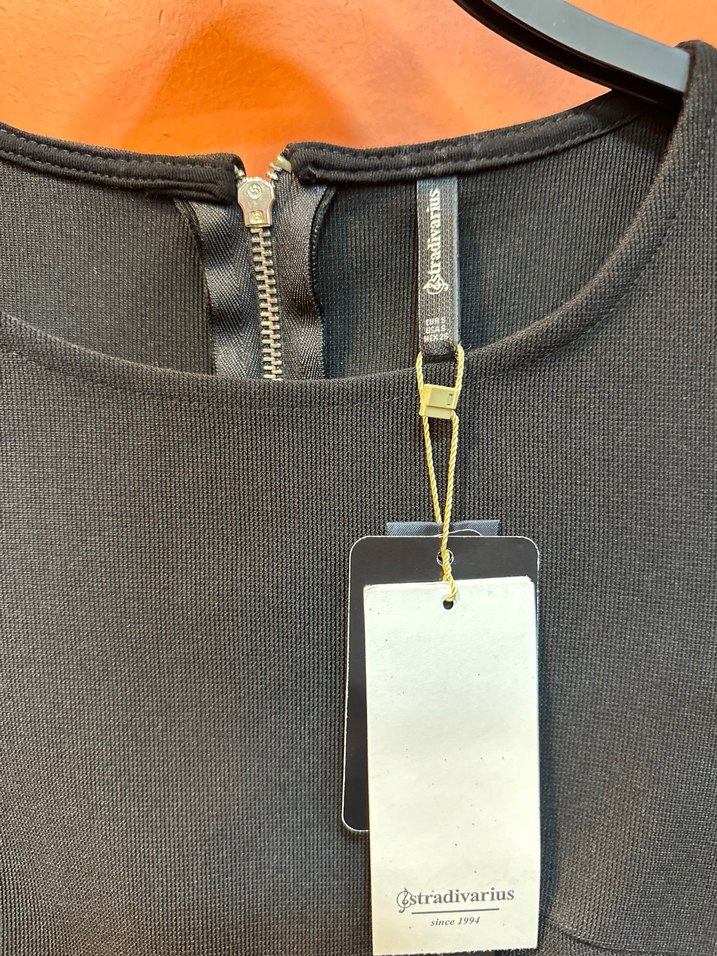 Siyah Midi Kadın Günlük Elbise - Görsel 4