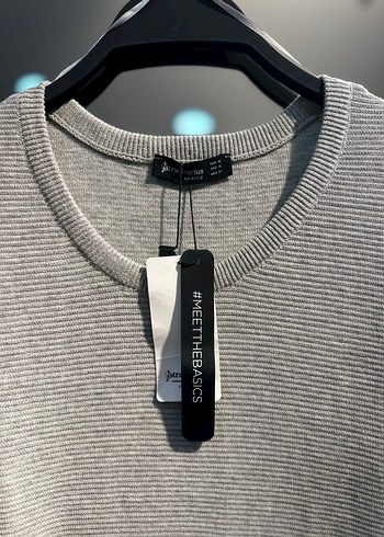 Gri Kadın Bisiklet Yaka Salaş Kazak - Görsel 10