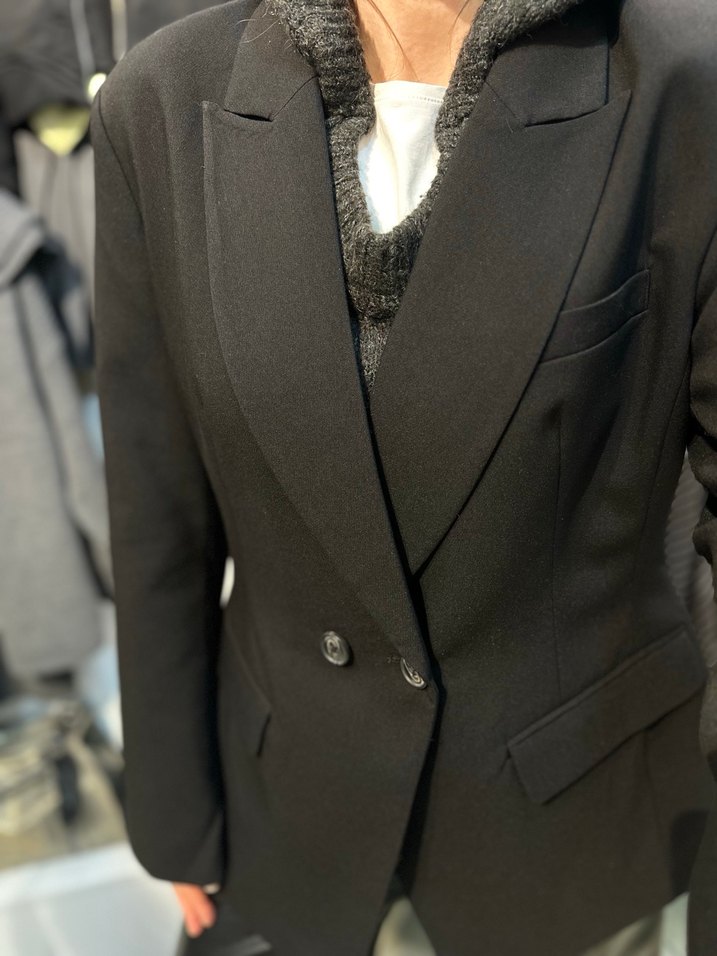 Siyah Kadın Blazer Ceket - Görsel 3