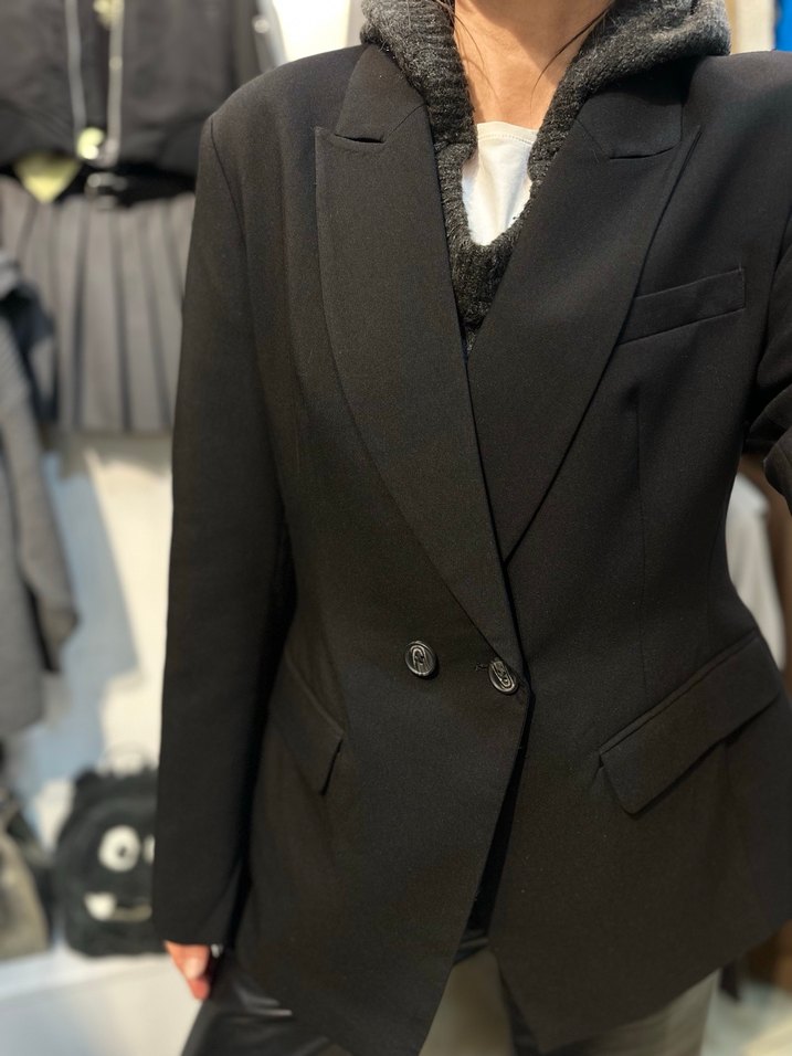 Siyah Kadın Blazer Ceket - Görsel 2